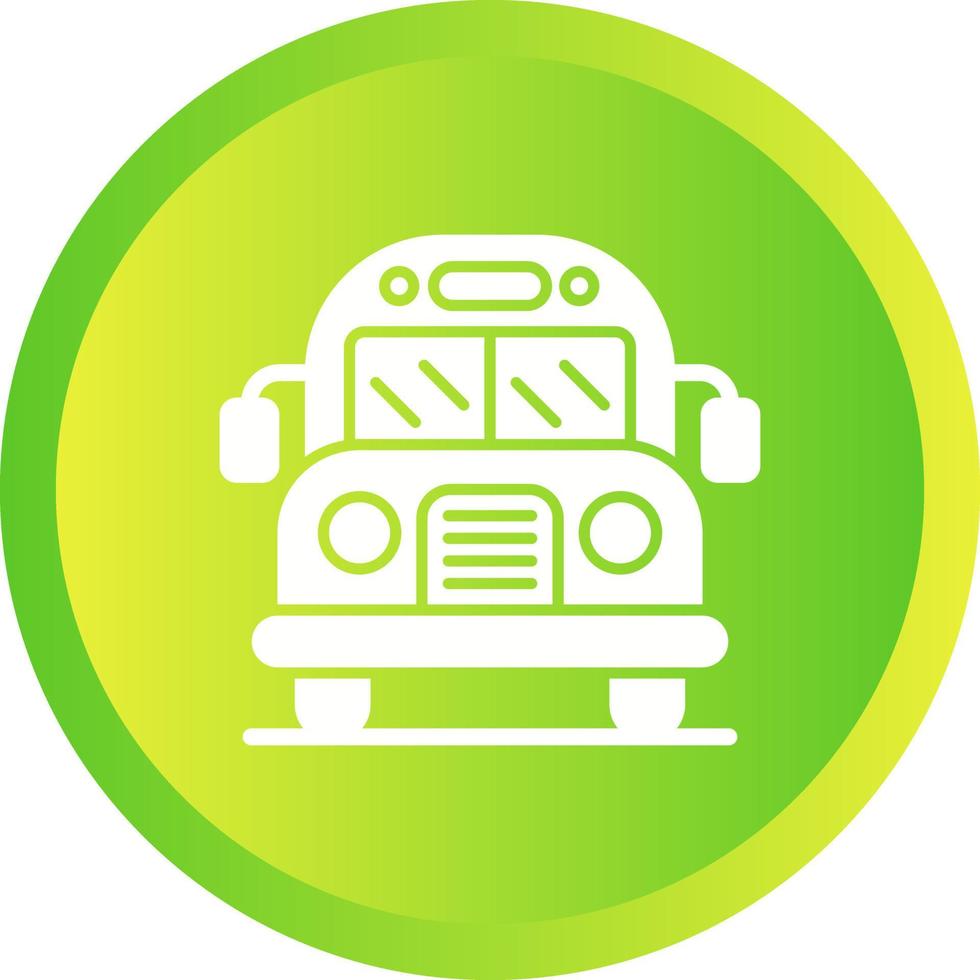 schoolbus vector pictogram