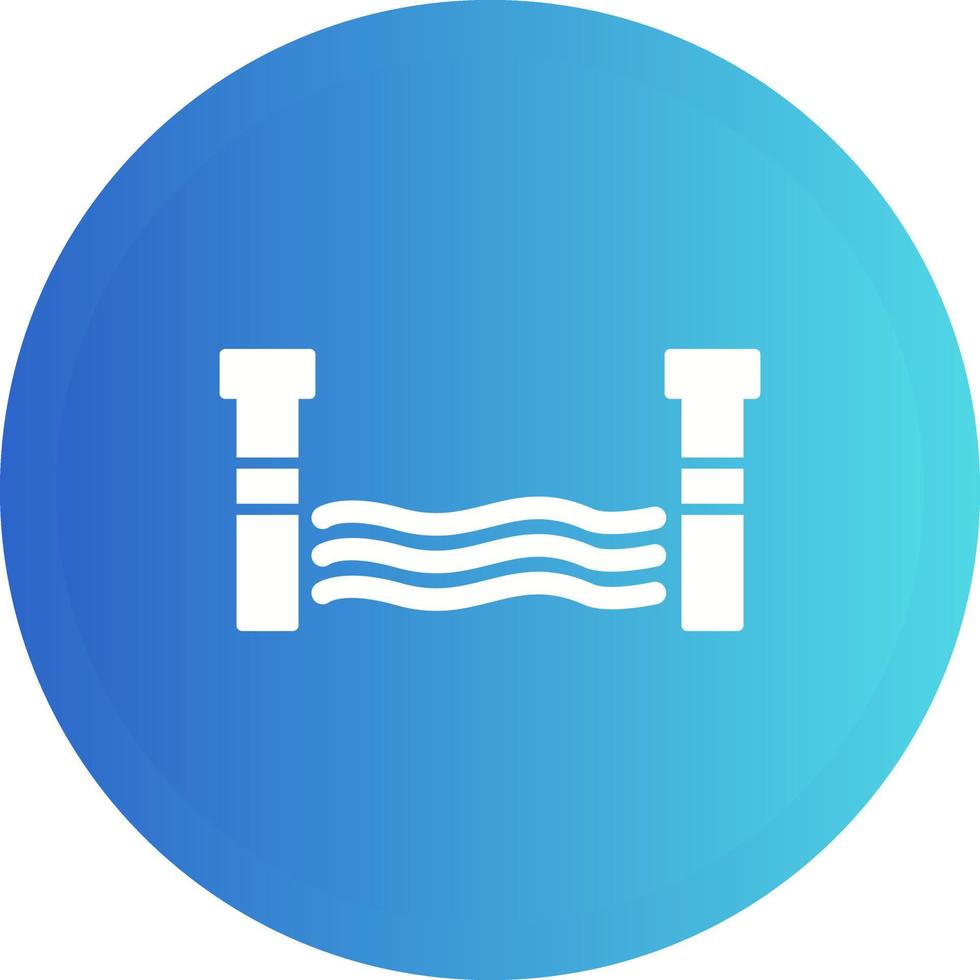 water dam vector icoon