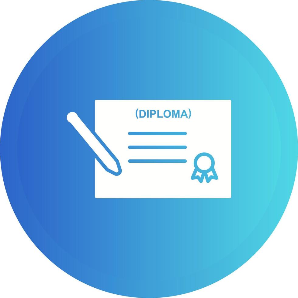 diploma vector pictogram