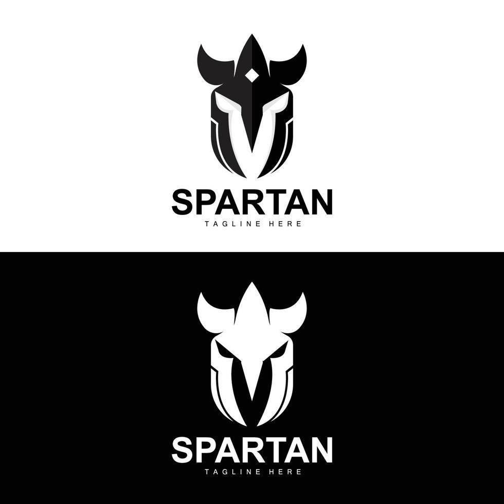 spartaans logo, oorlog helm pak vector, barbaar schild icoon, viking, Sportschool fit ontwerp, geschiktheid vector