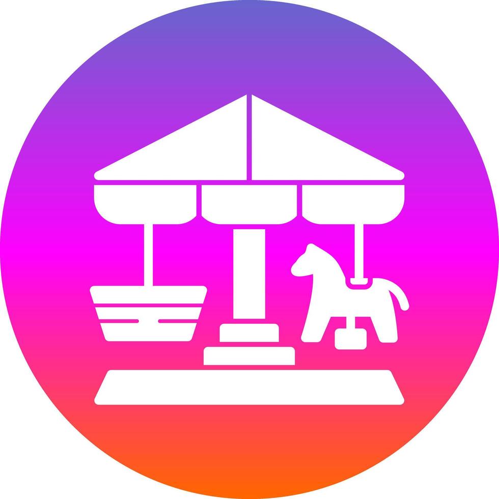 carrousel vector icoon ontwerp