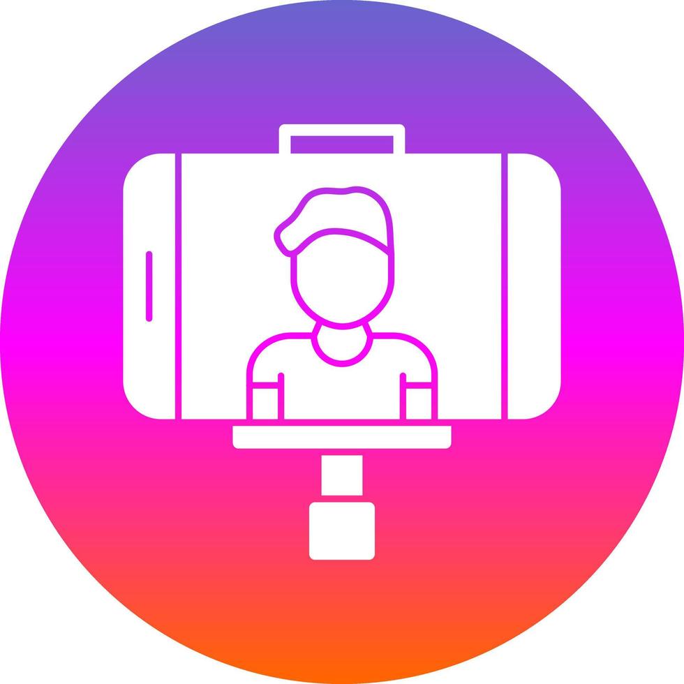 vlogger vector icoon ontwerp