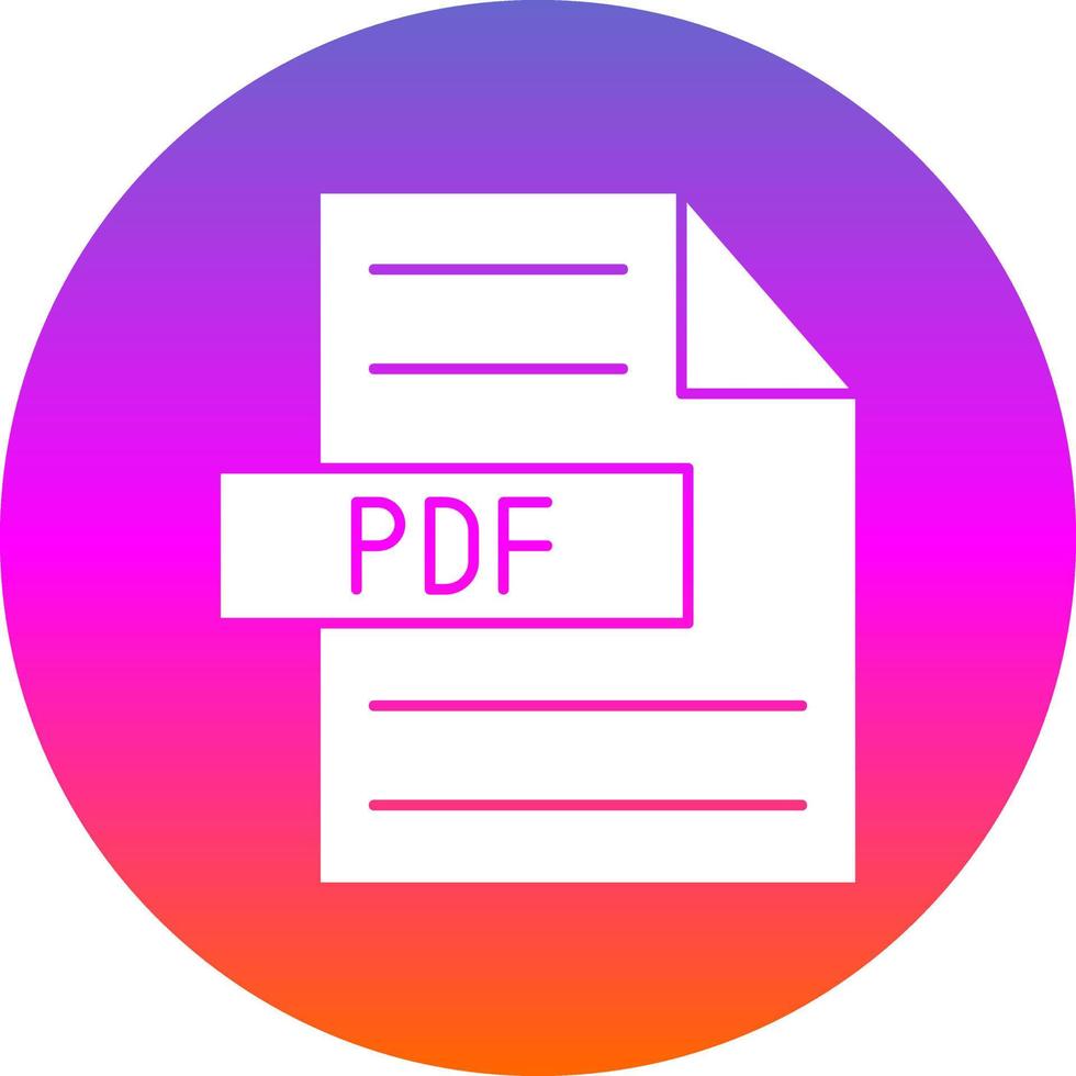 pdf vector icoon ontwerp