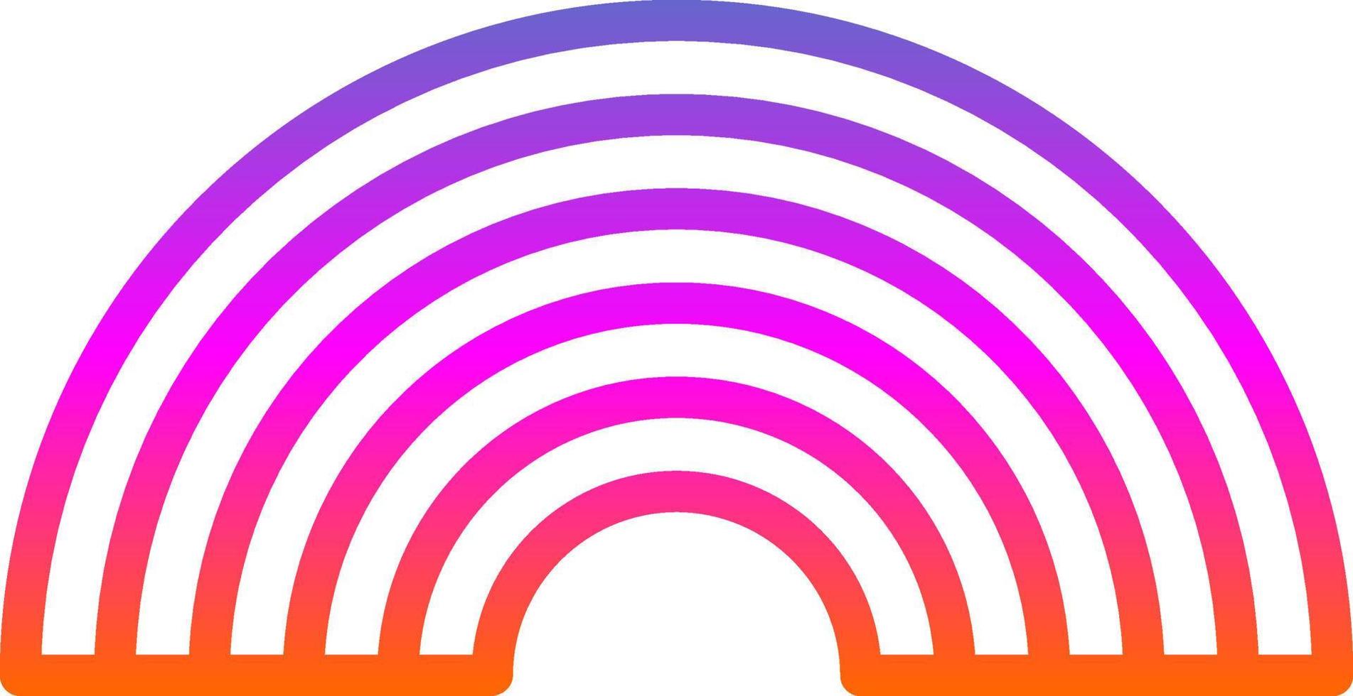 regenboog vector icoon ontwerp