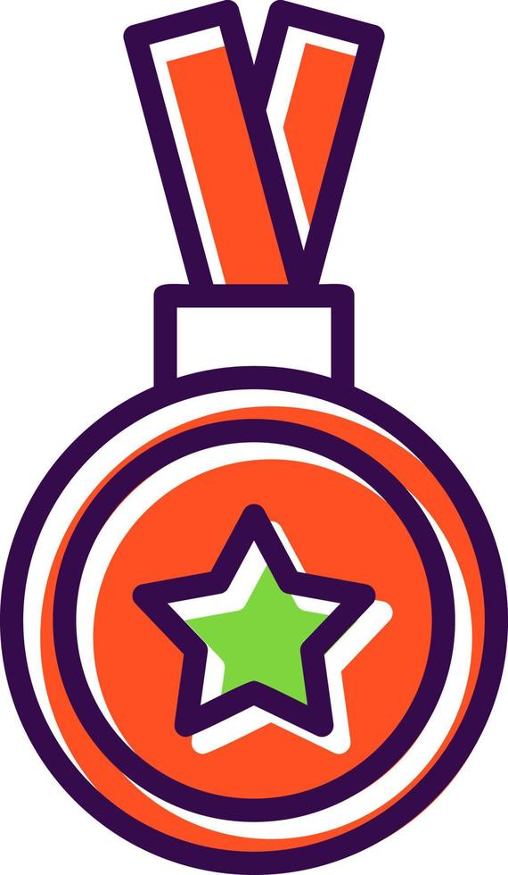 medaille vector icoon ontwerp