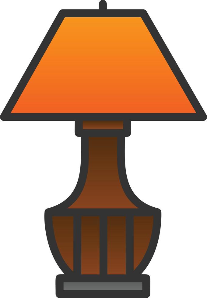 lamp vector icoon ontwerp