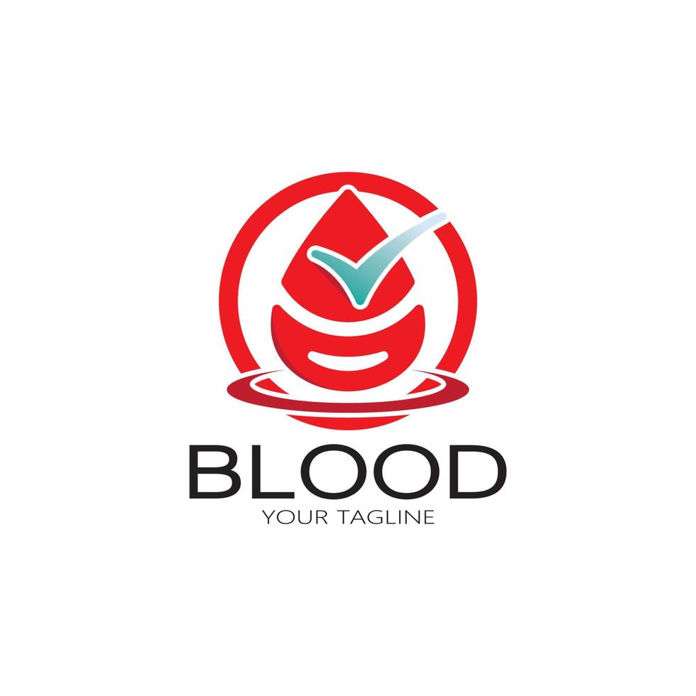 circulerend bloed, bloed donatie, bloed bijdrage logo icoon illustratie sjabloon ontwerp vector voor medisch doeleinden kruiden geneeskunde kliniek ziekenhuis en bloed transfusie