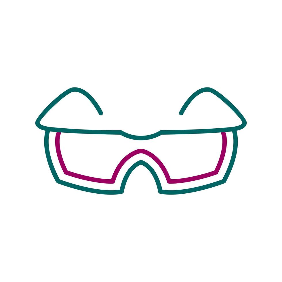 stofbril vector icoon