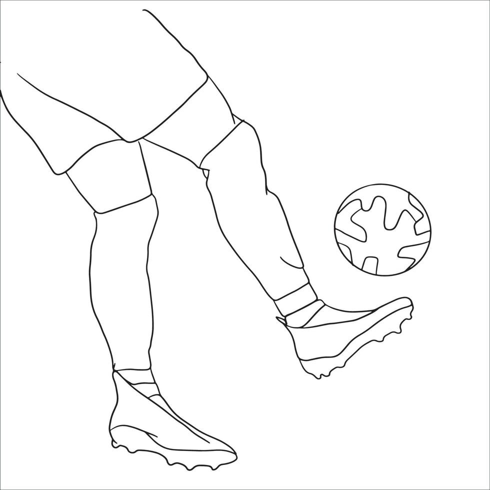 vector minimalistische Amerikaans voetbal lijn kunst, voetbal sport ,doel bal , zwart en wit, speler atleet tekening