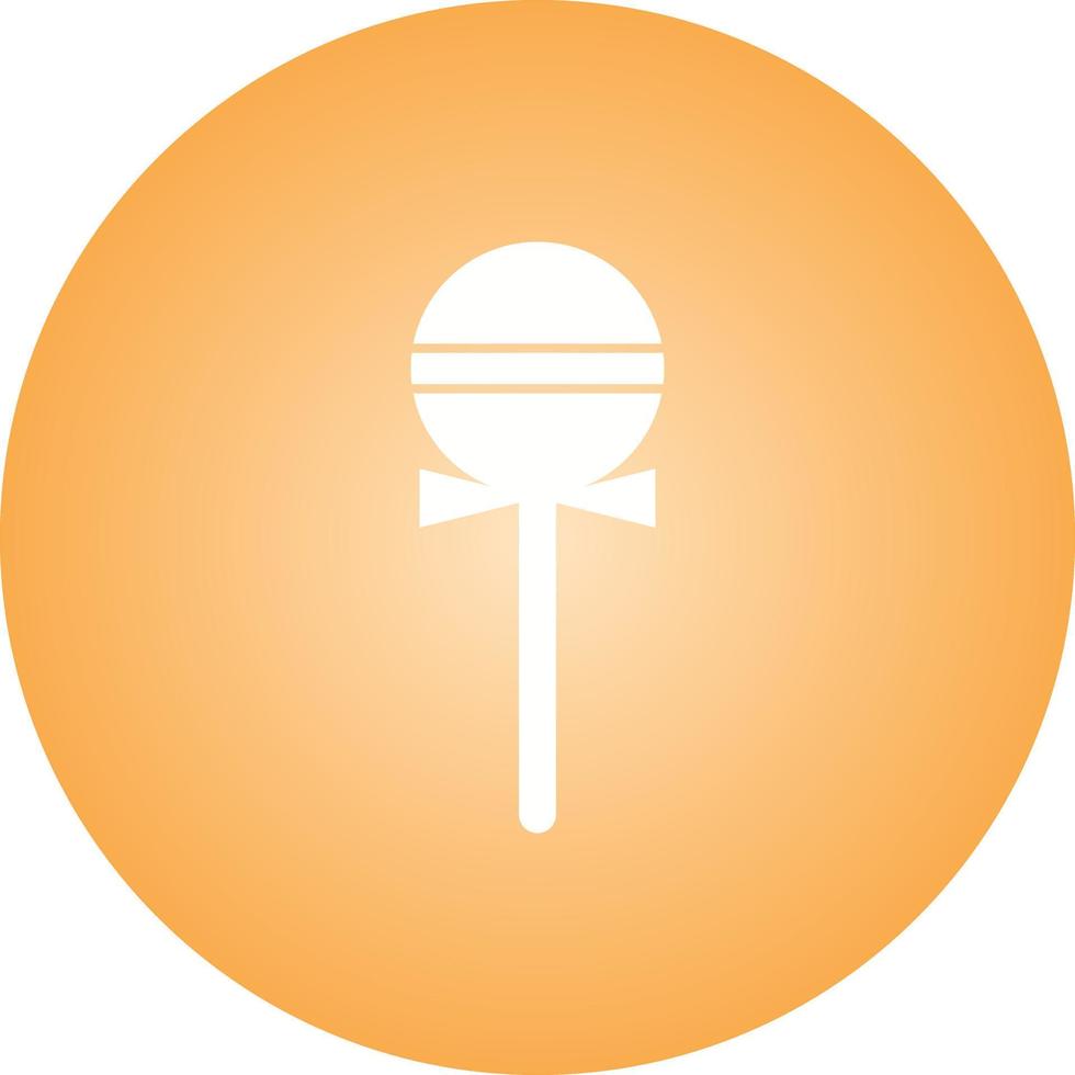 mooi lolly glyph vector icoon