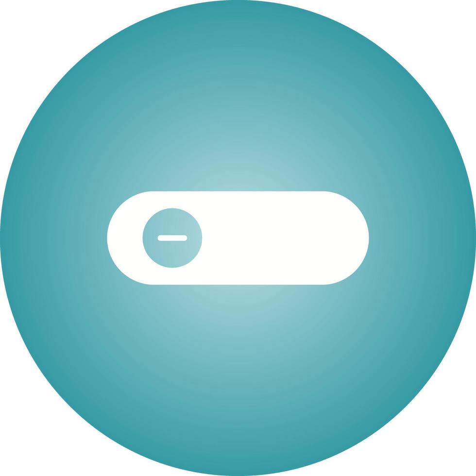 mooi glijbaan knop glyph vector icoon