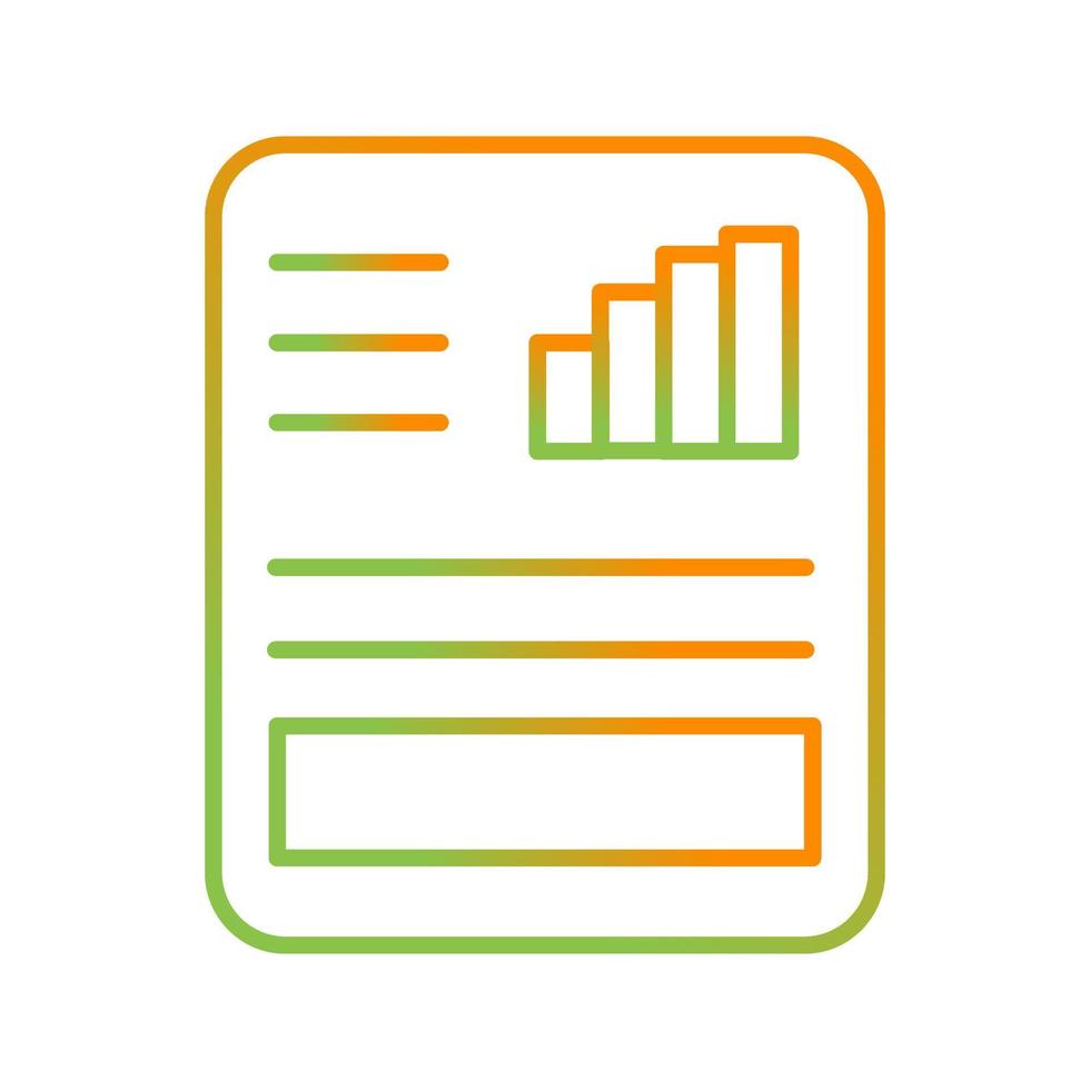 analyse vector icoon