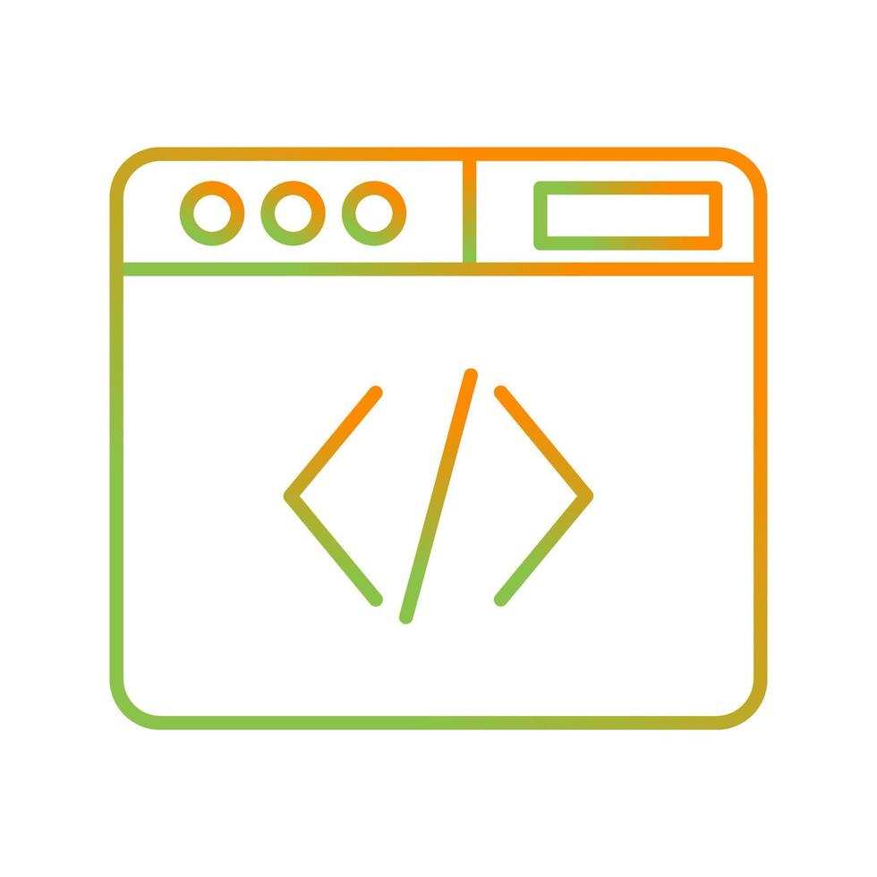 browser vector pictogram