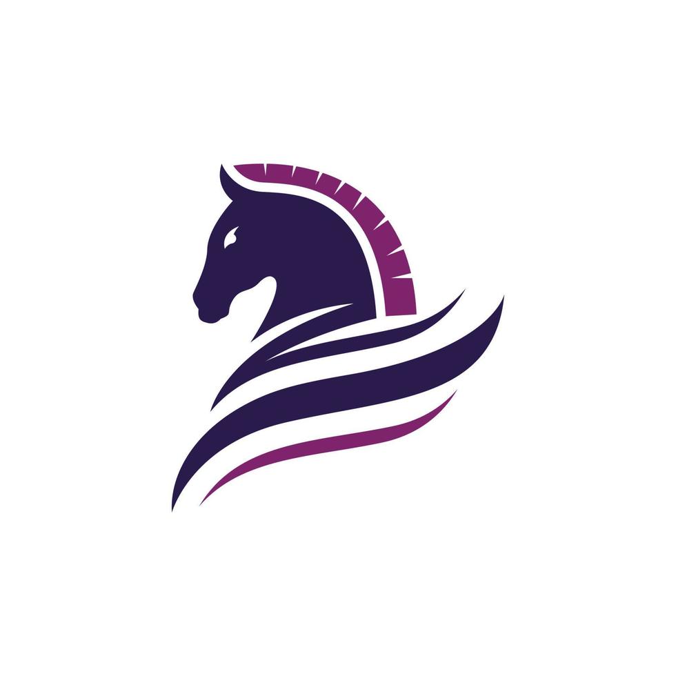 paard logo sjabloon vector pictogram