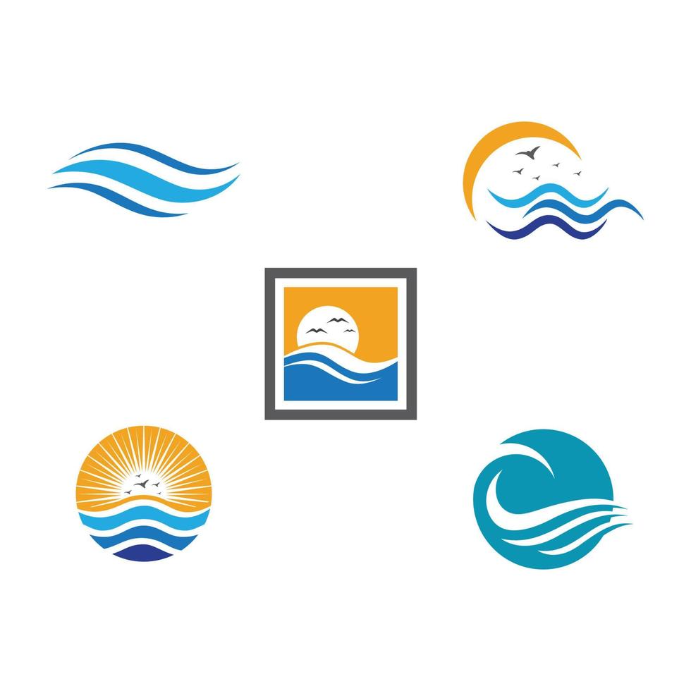 watergolf pictogram vector