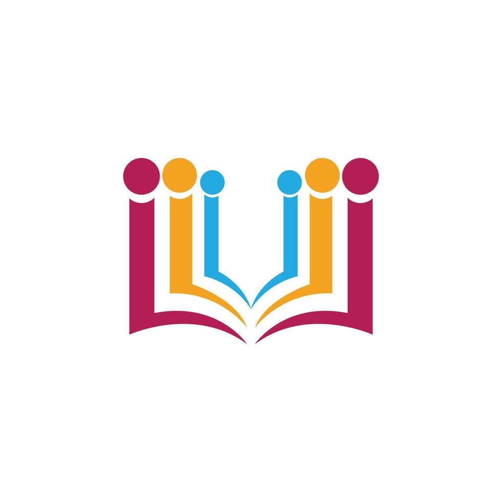 onderwijs logo sjabloon vector