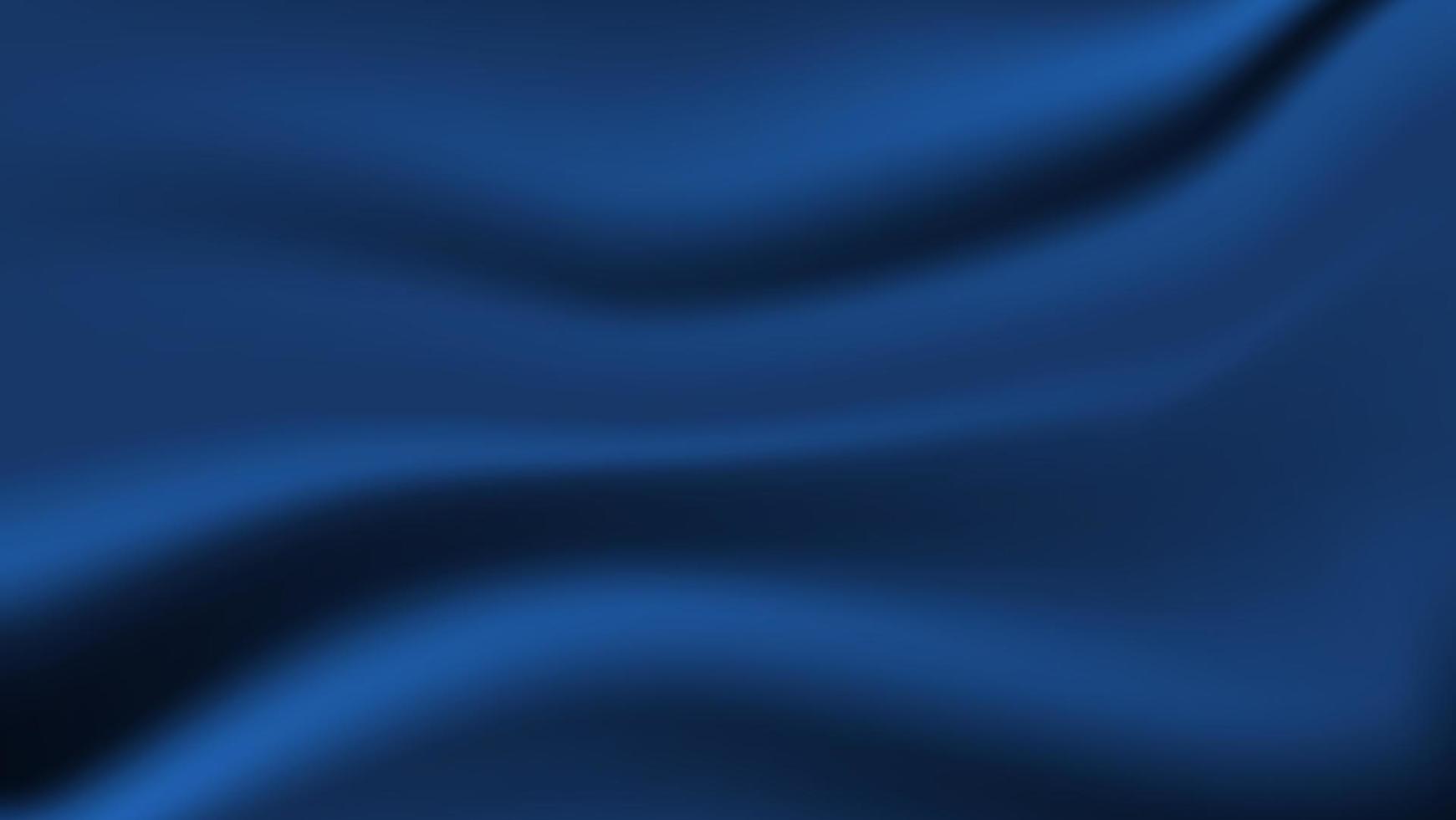 abstract blauw kleding stof achtergrond. zacht en glad gevouwen zijde kleding net zo Golf voor grafisch ontwerp vector