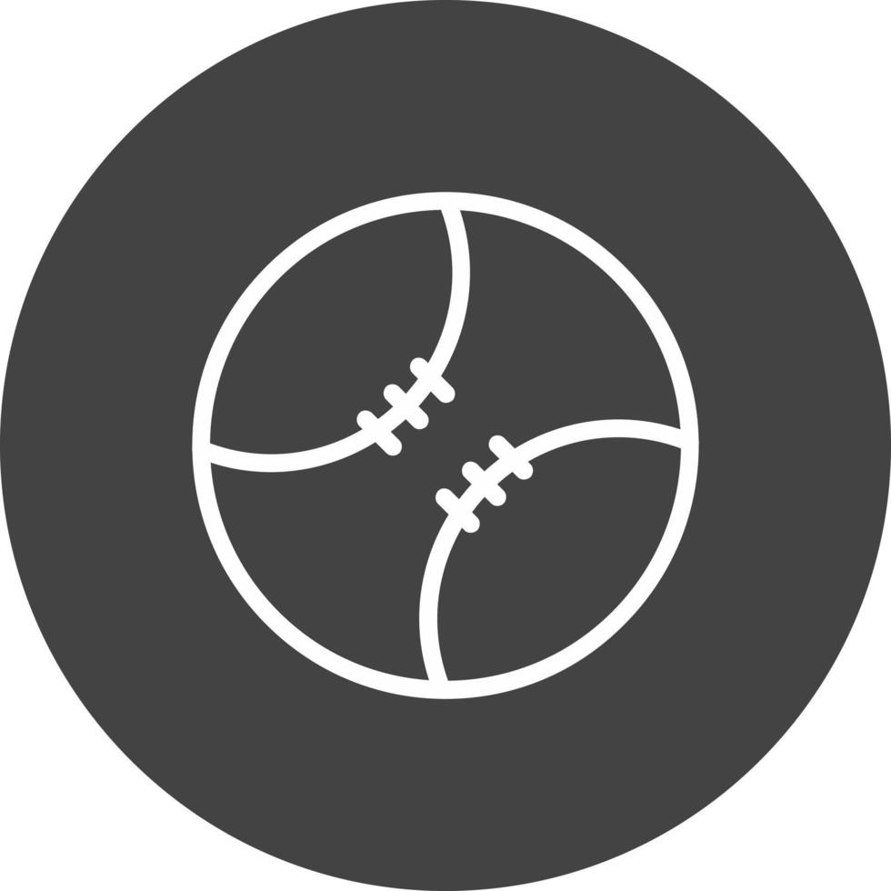 basketbal bal vector icoon ontwerp