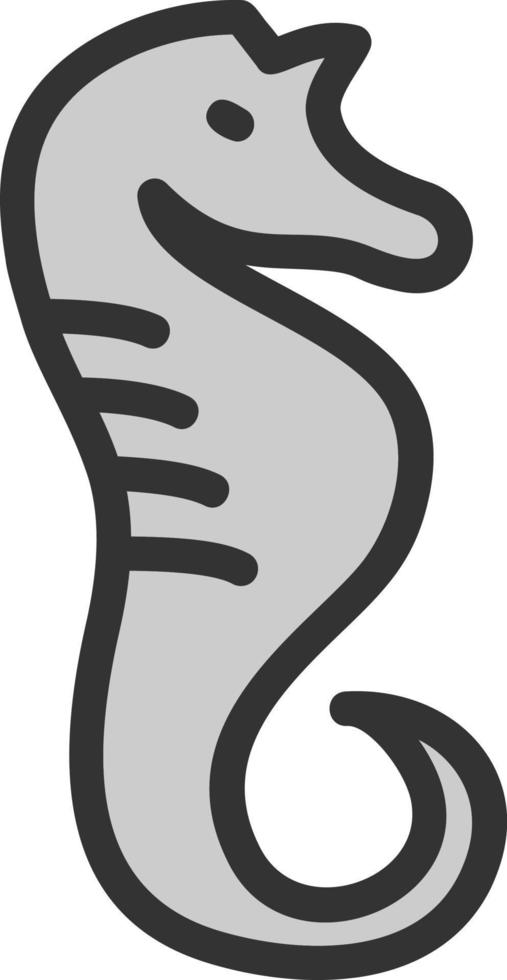 zeepaardje vector icoon ontwerp