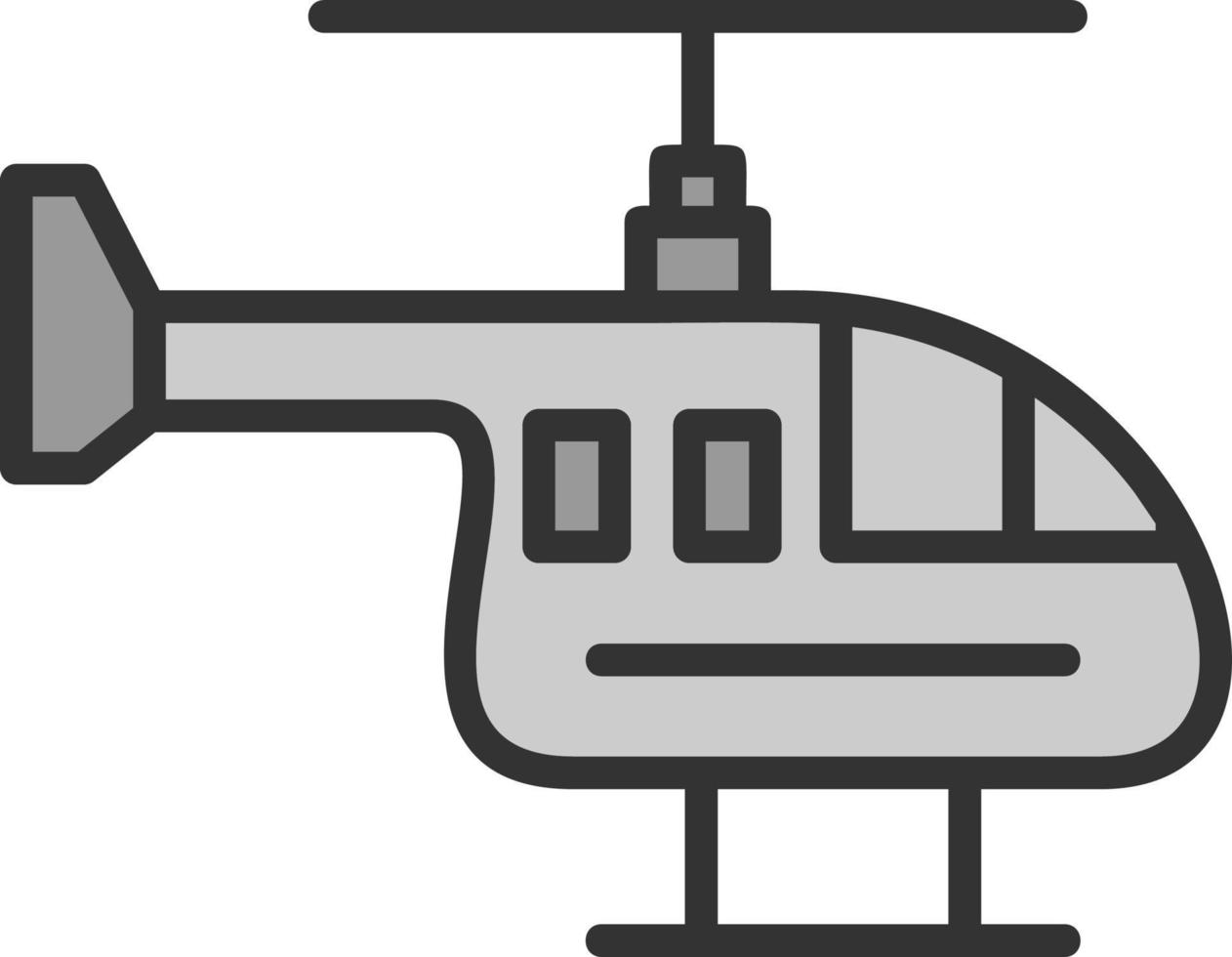 helikopter vector icoon ontwerp