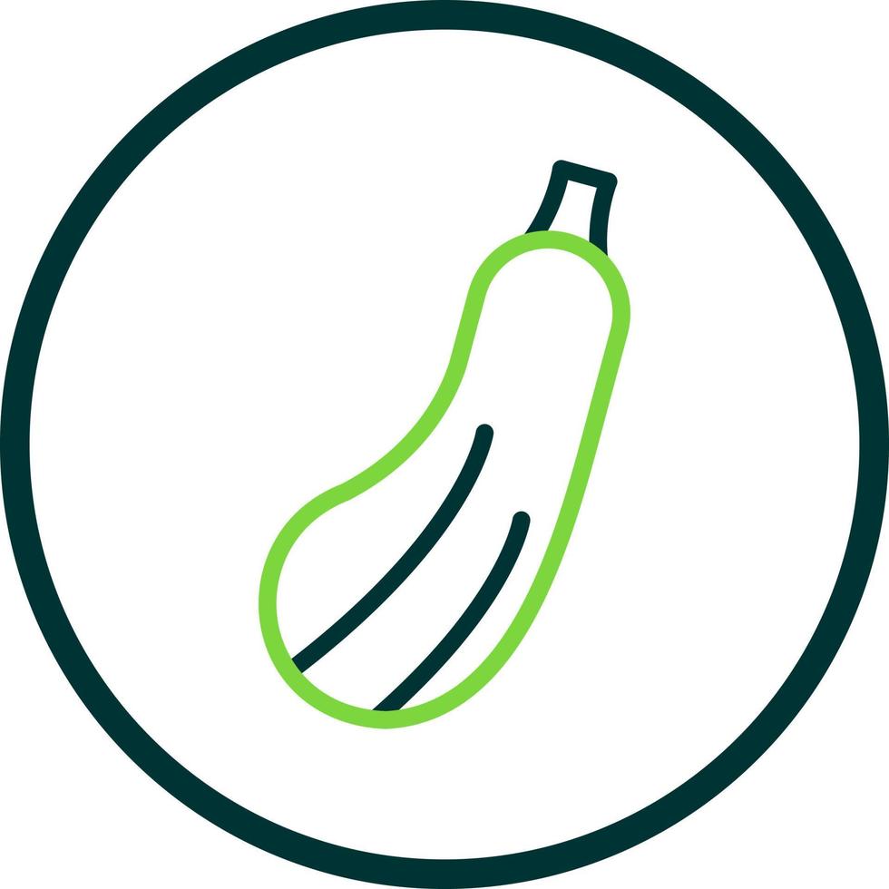 courgette vector icoon ontwerp