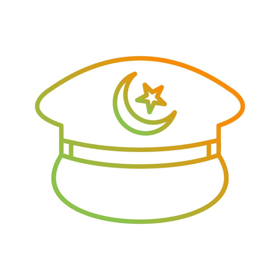 leger hoed vector icoon