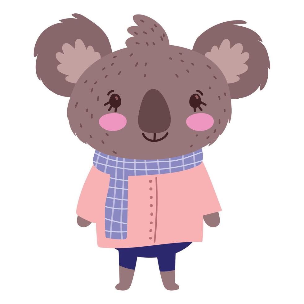 koala schattig dier vector