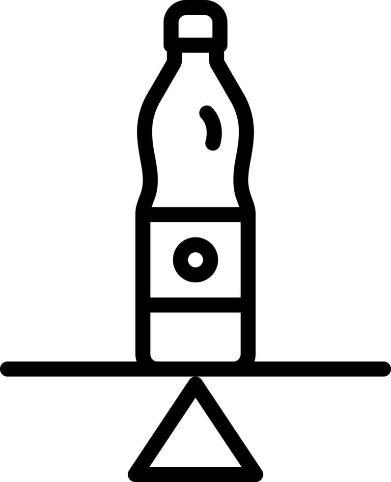 lijn icoon voor stal vector