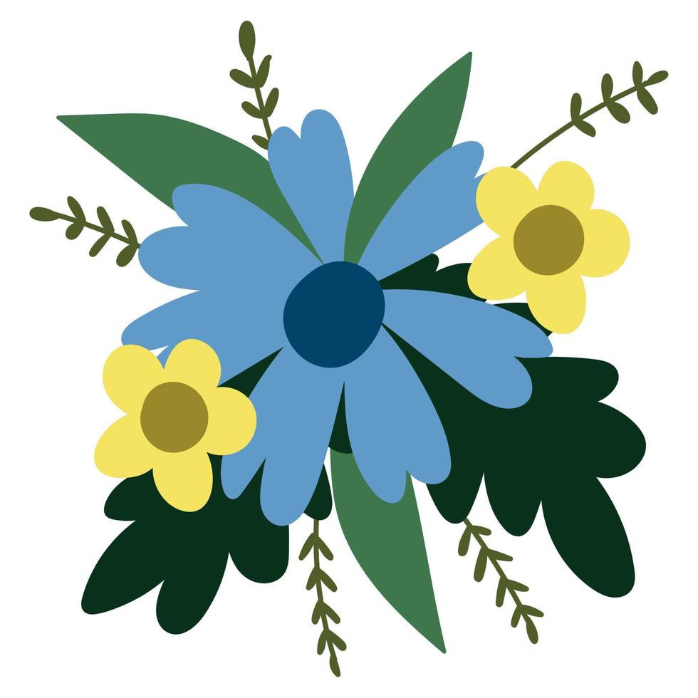 bloemen icoon geïsoleerd vector