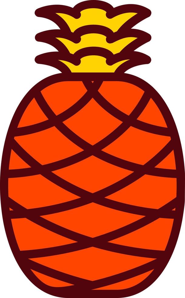 ananas vector icoon