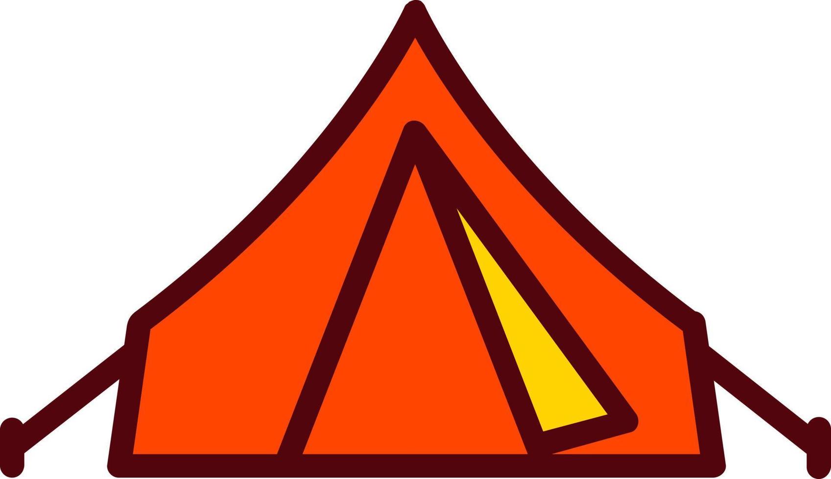 tent vector icoon