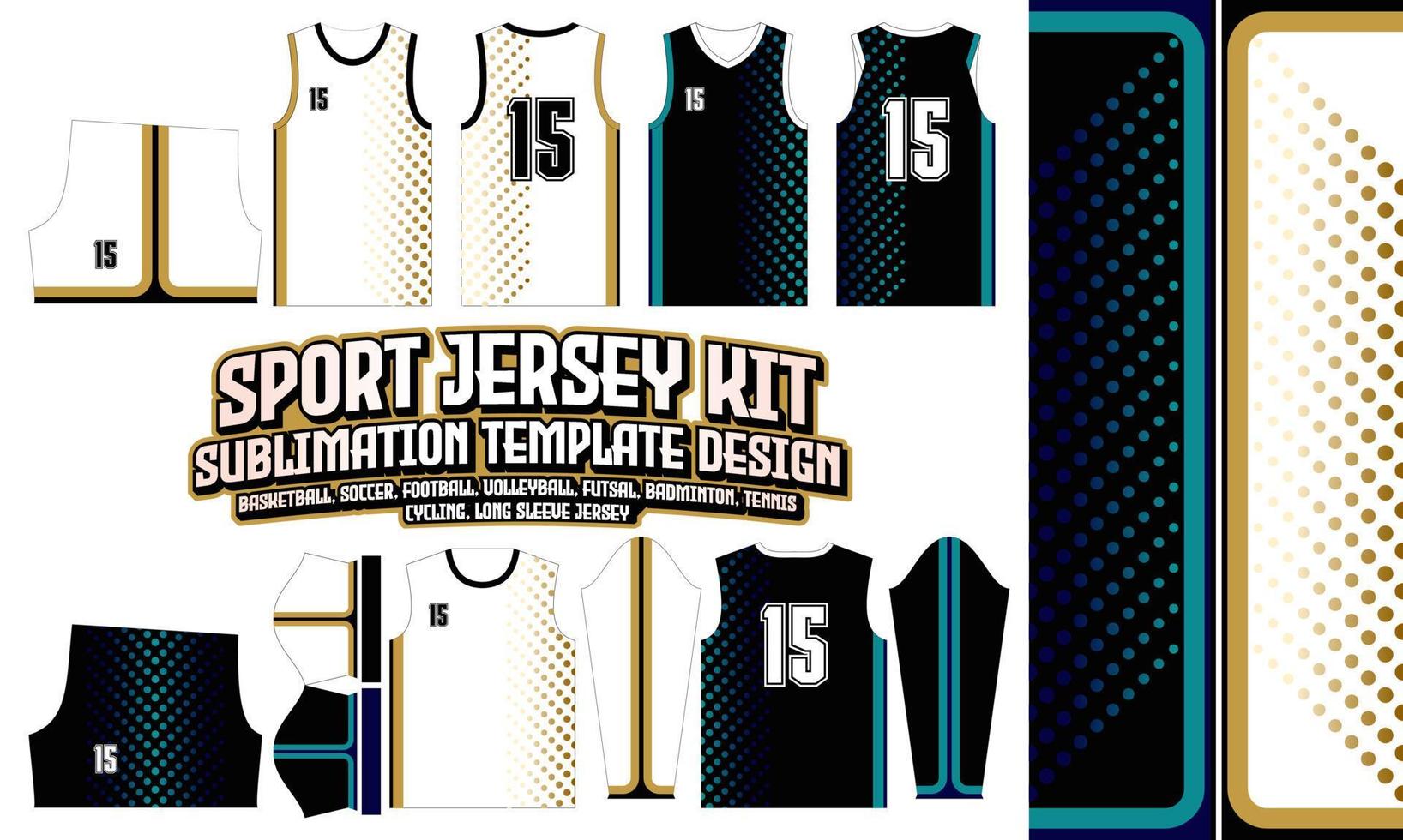 snelheid Jersey ontwerp kleding sublimatie lay-out voetbal Amerikaans voetbal basketbal volleybal badminton zaalvoetbal vector