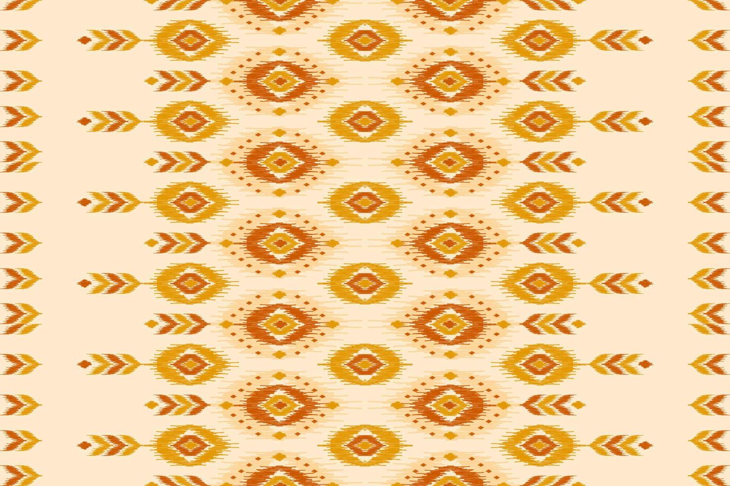 abstract etnisch ikat achtergrond. meetkundig naadloos patroon in stam. kleding stof Mexicaans stijl. vector