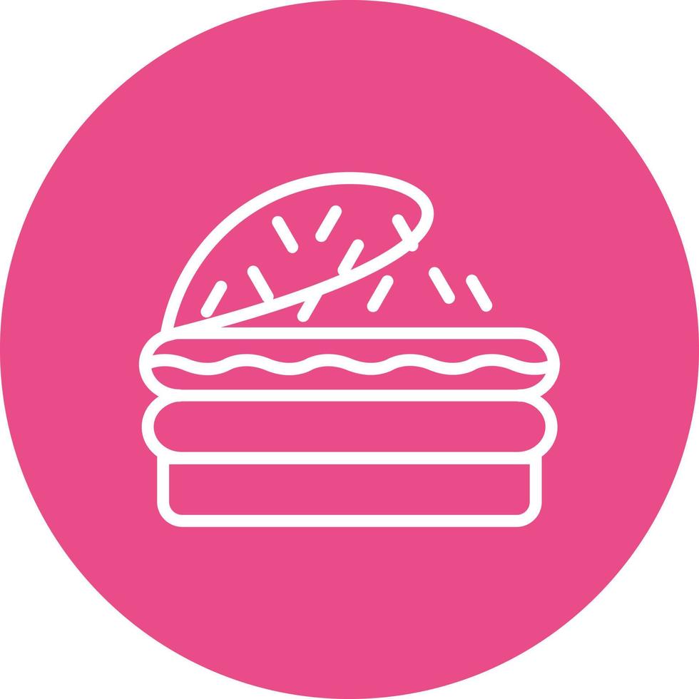 hamburger vector pictogram