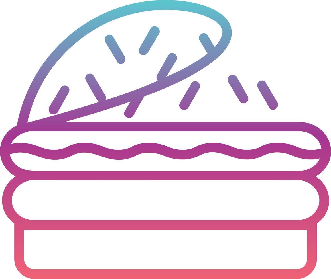 hamburger vector pictogram