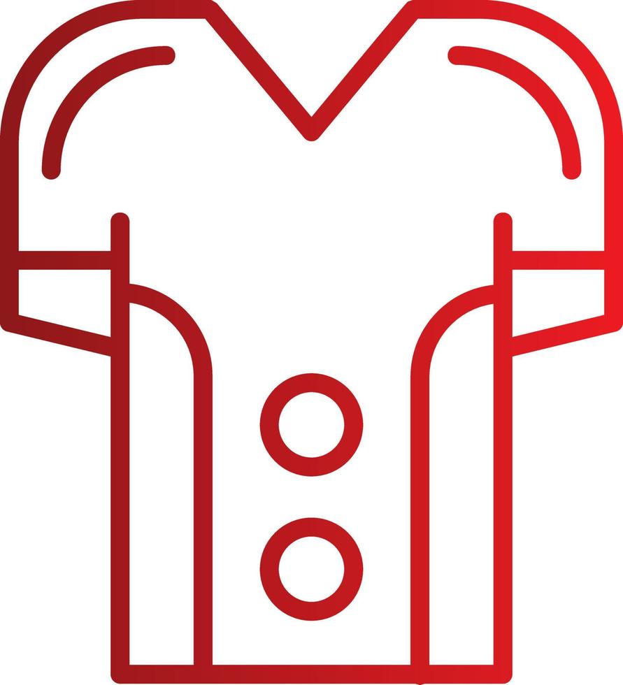 voetbal uniform vector icoon
