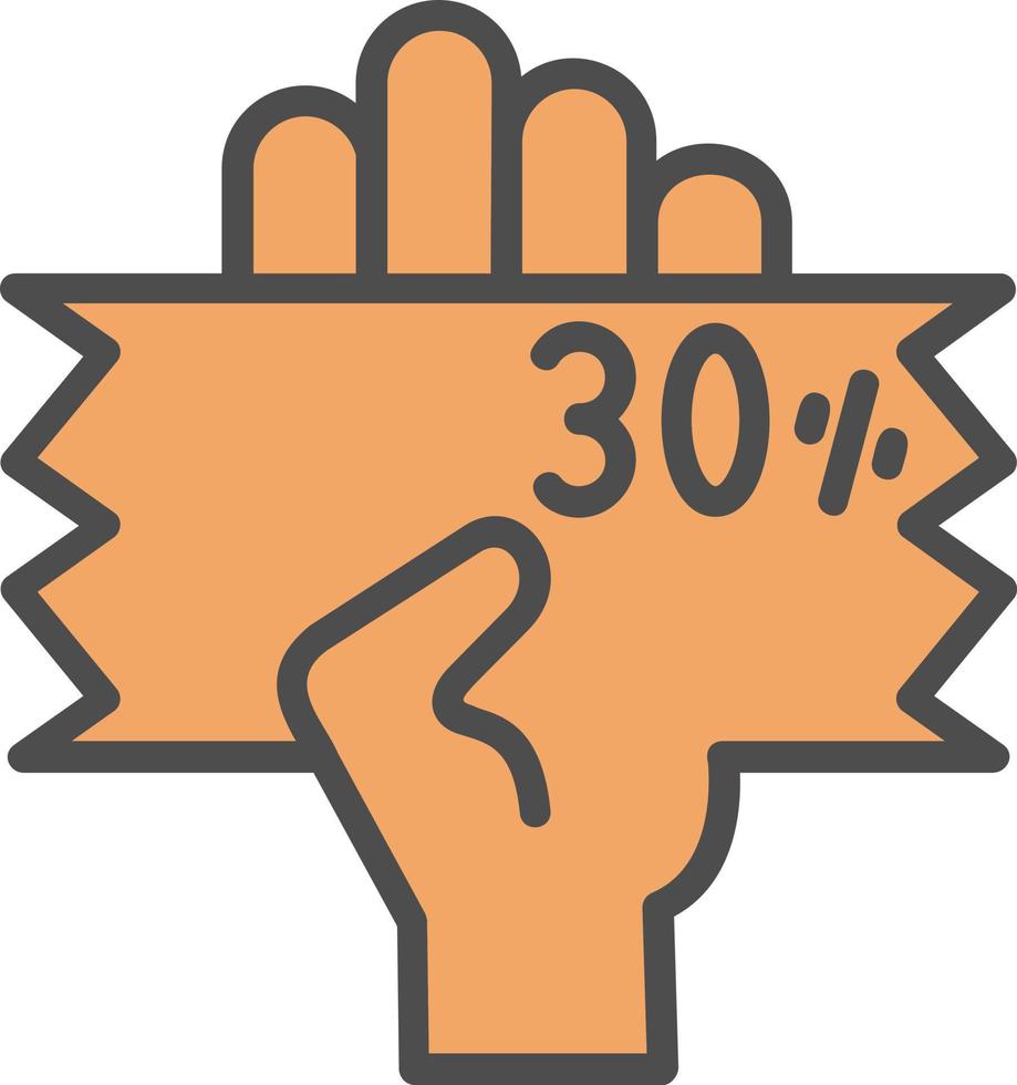 coupon vector pictogram