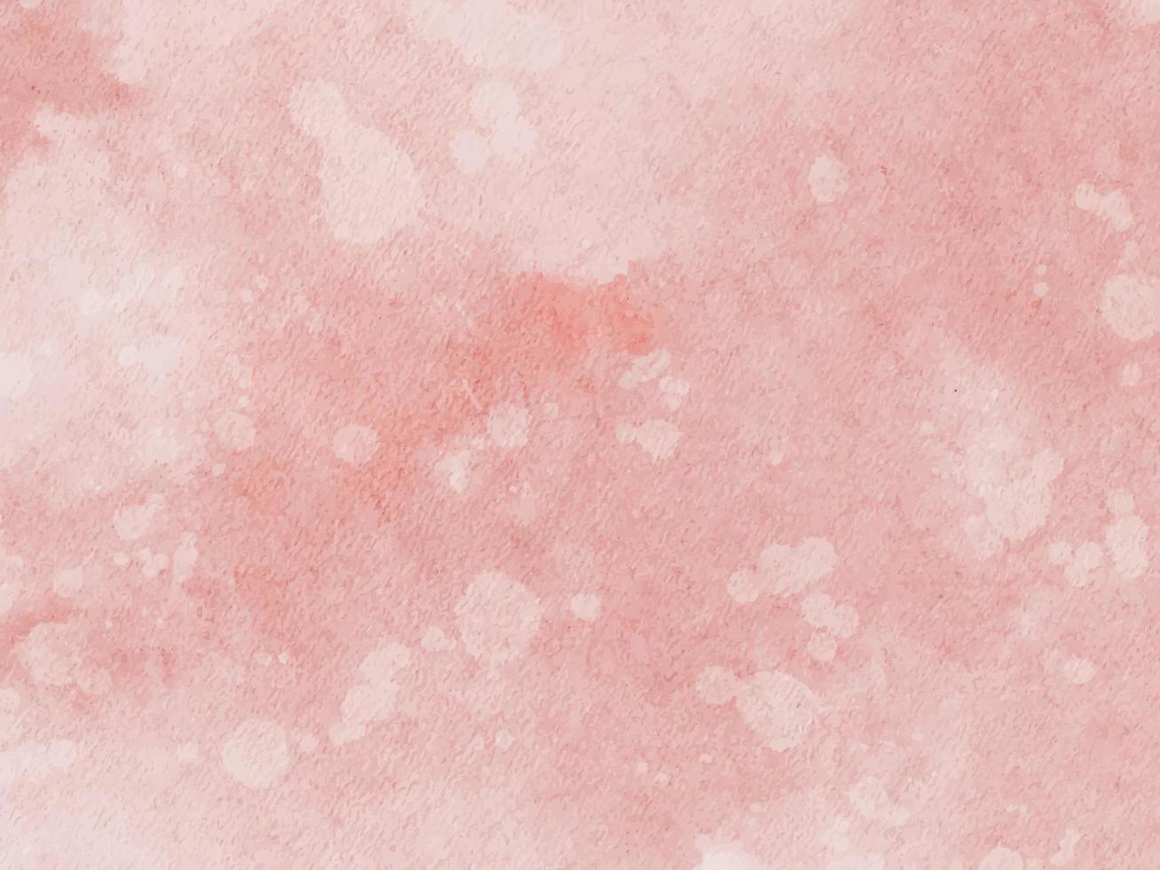 pale oudroze roze waterverf plons pastel abstract papier getextureerde achtergrond vector