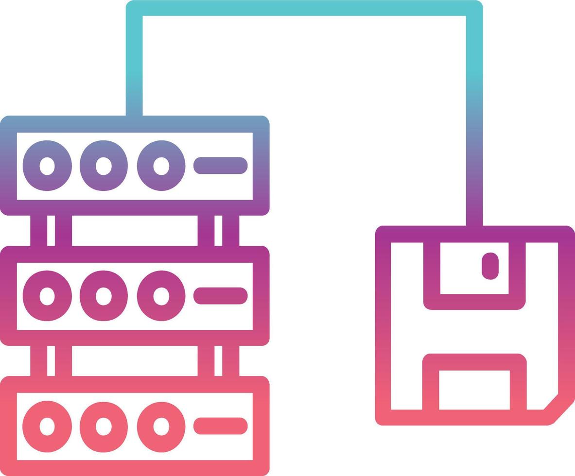 database vector pictogram