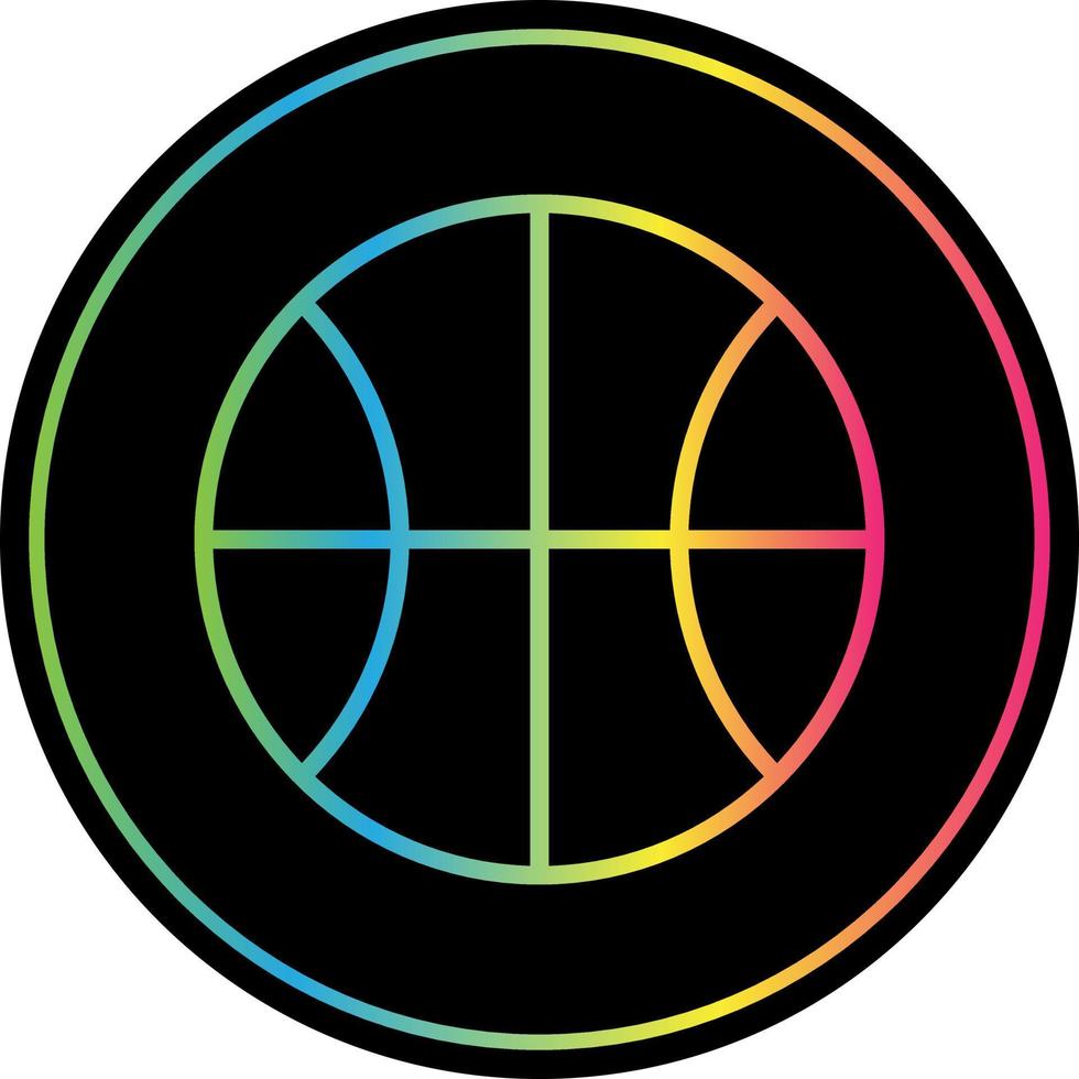 basketbal vector icoon ontwerp