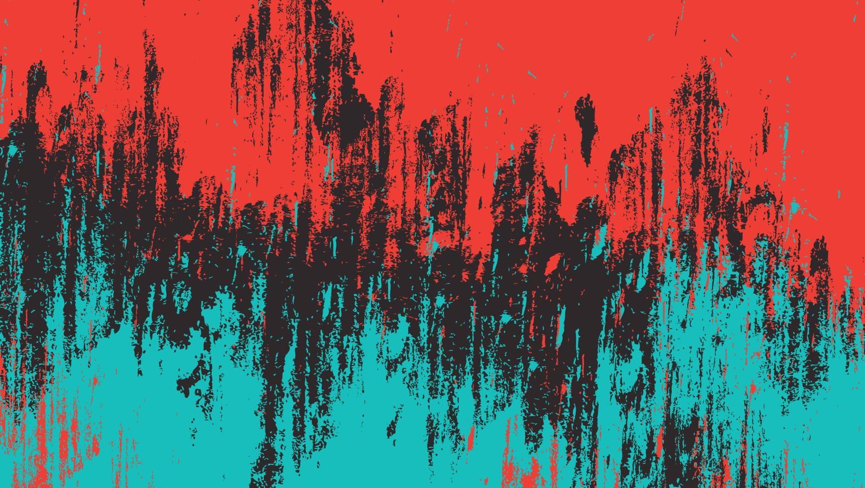 abstract kleurrijk verf grunge textuur achtergrondontwerp vector