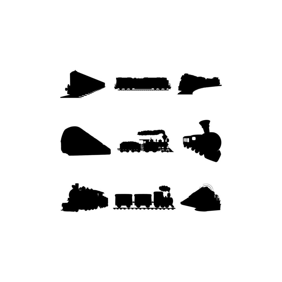 locomotief trein vervoer illustratie ontwerp vector
