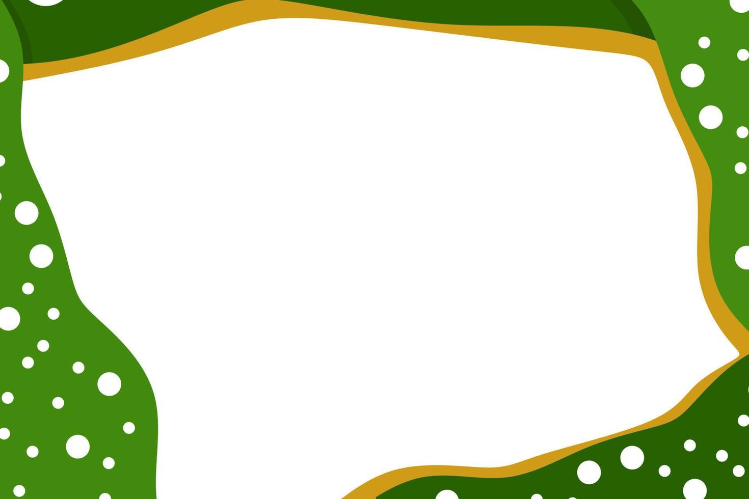 achtergrond abstract in groen kleur met vlak ontwerp. vector