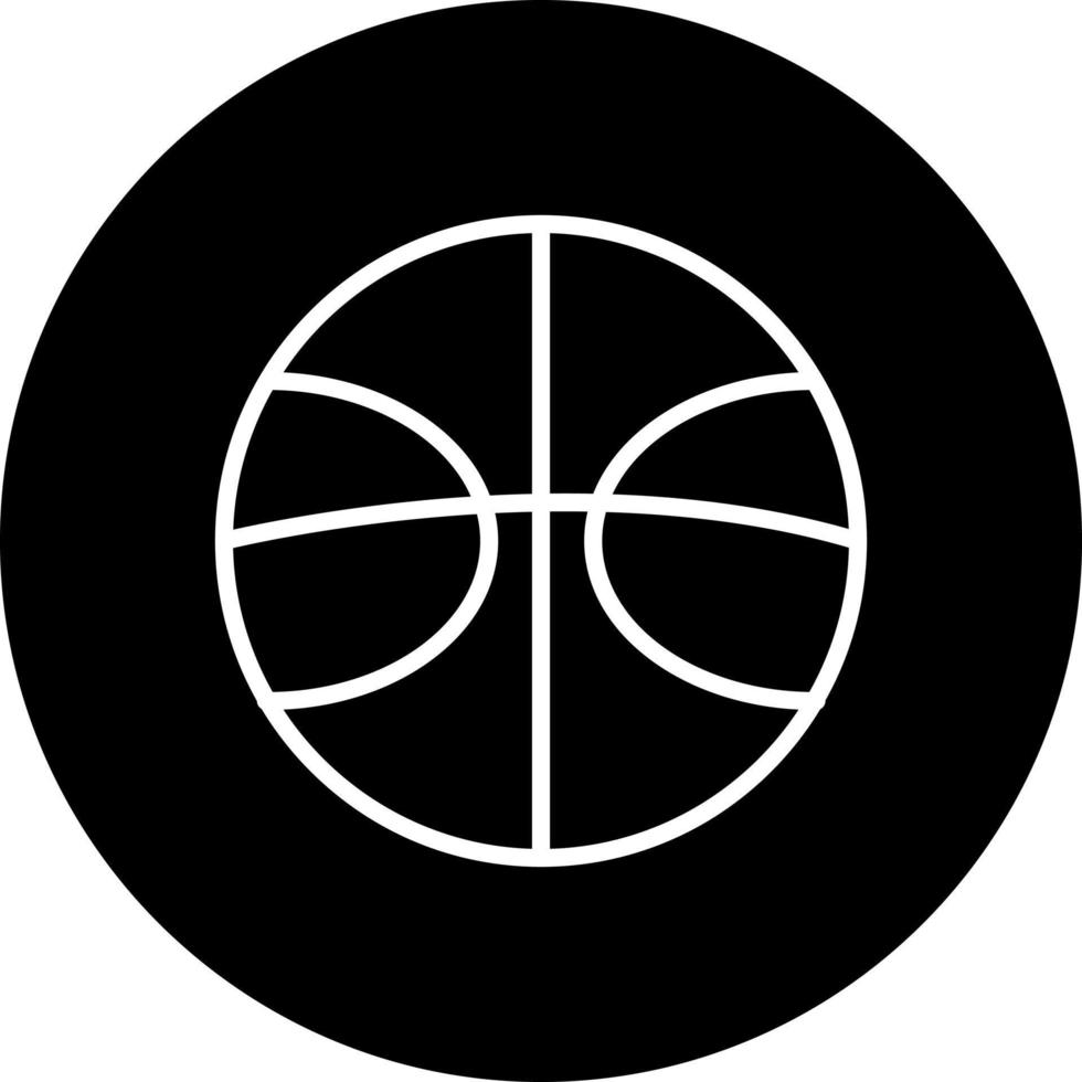 basketbal vector pictogram