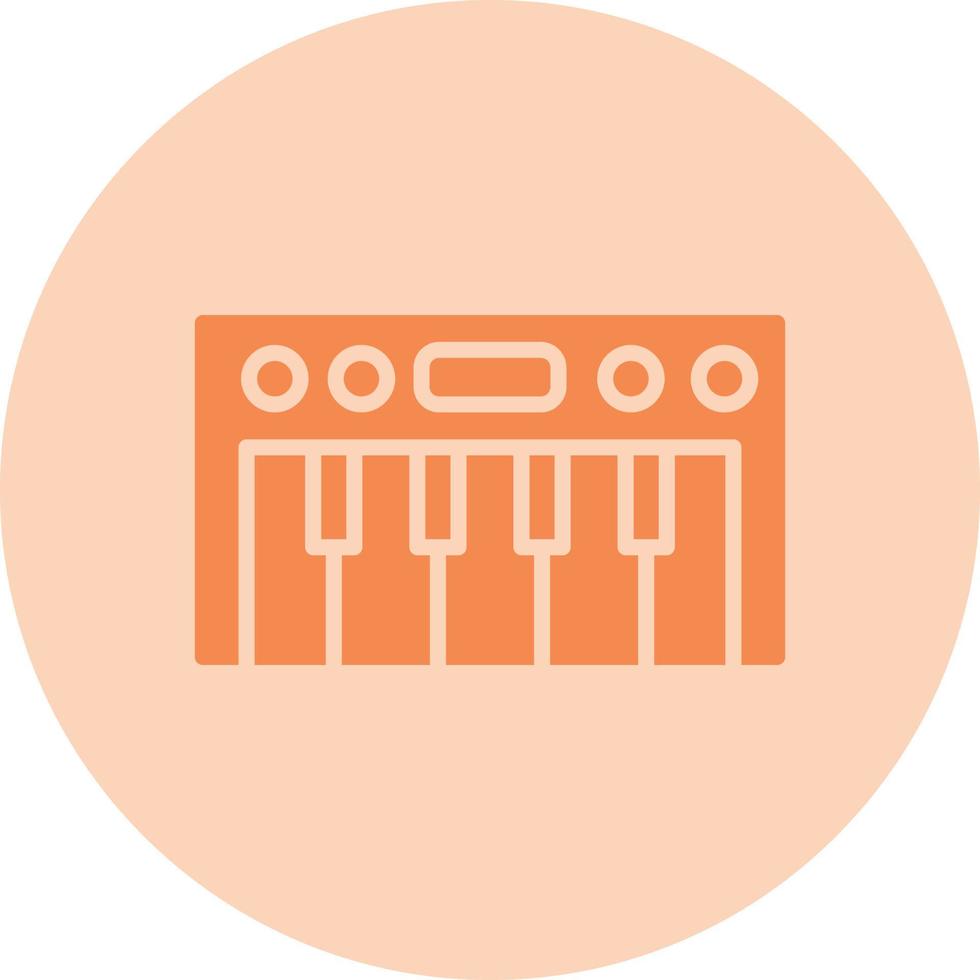 piano vector pictogram