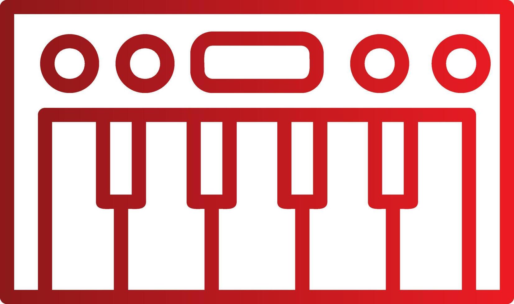 piano vector pictogram