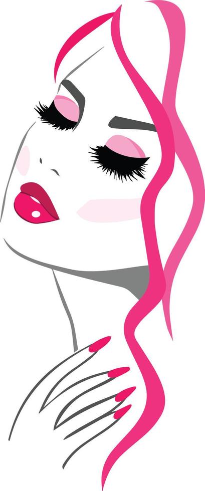 Dames themed illustratie vector