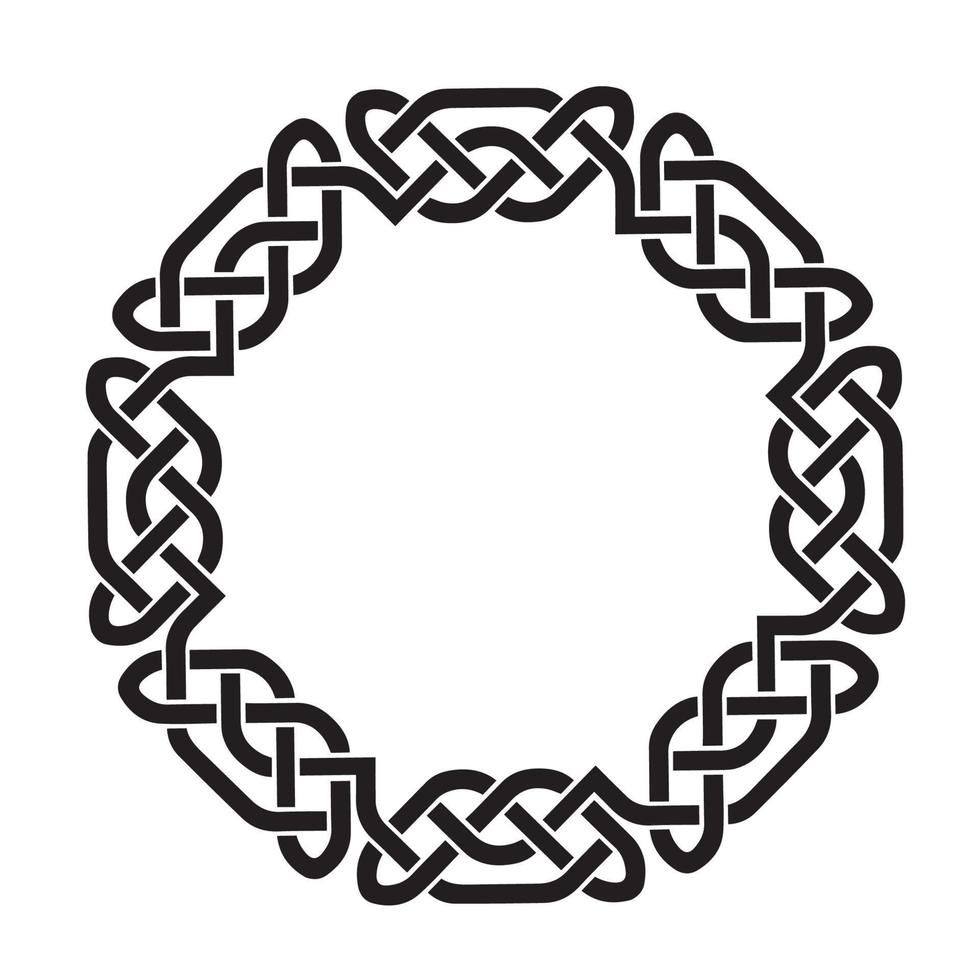 keltisch knoop ornament. vector knoop patroon.