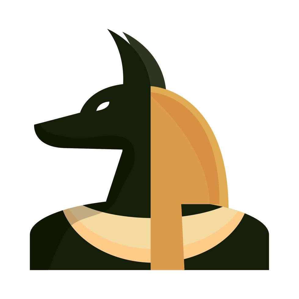 Egyptische Anubis godin vector