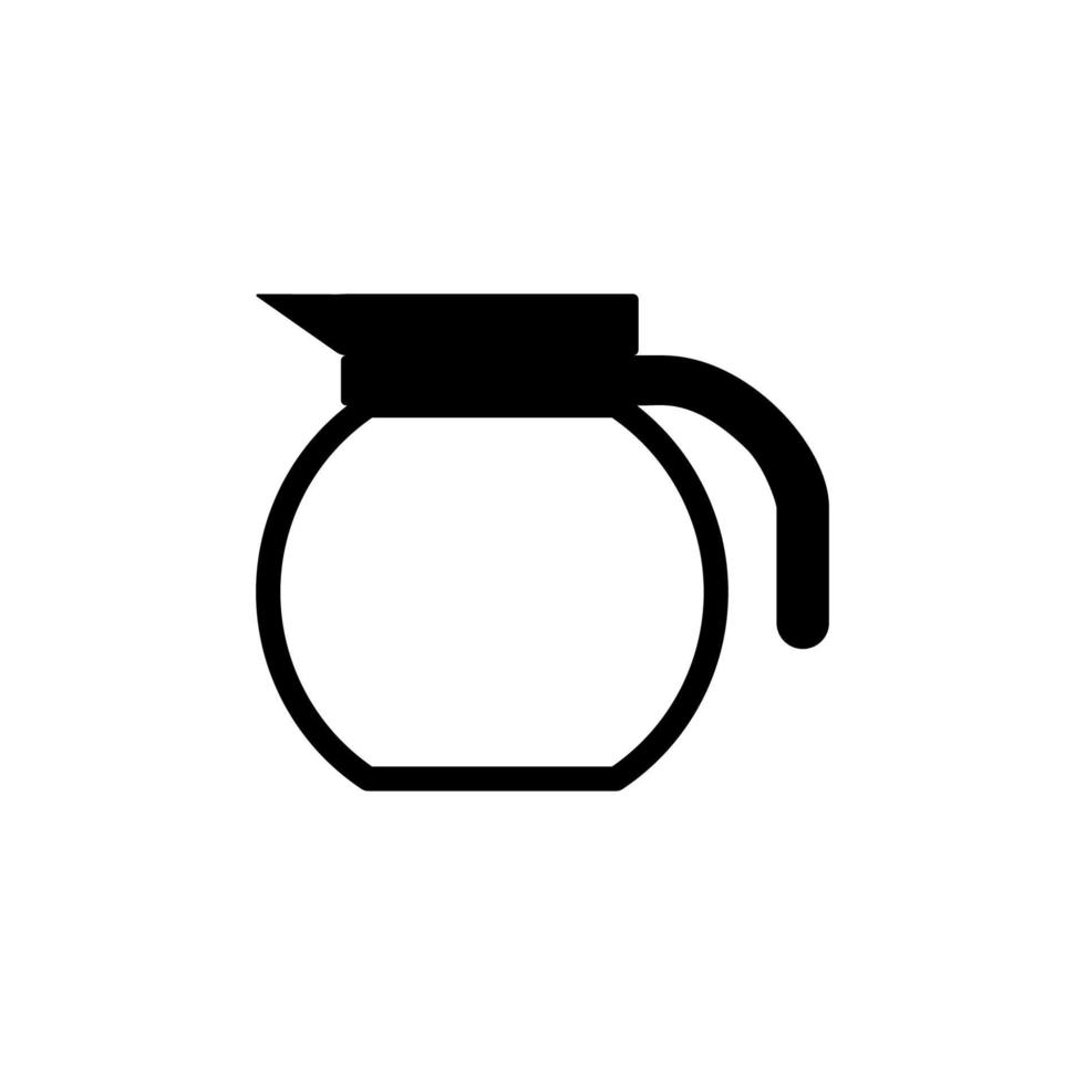 koffie pot a1 vector